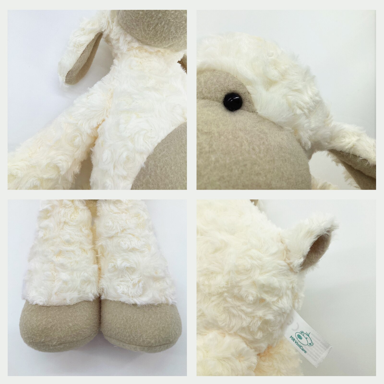 40cm Sheep Alpaca Plush Doll Cute Animal Doll Soft Cotton Stuffed Doll Children's Plush Toy Sleeping Partner Birthday Gift