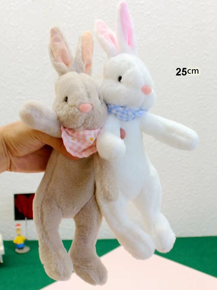Rabbit Plush Toy With Simulation Carrot Kawaii Bunny Plushies Doll New Design Soft Rabbit Stuffed Animal Toys For Children Gifts