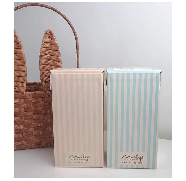 Kawaii Bunny Plushies with Colorbox Cute Handmad Rabbit Stuffed Toys For Newborn Baby Soft Bunny Dolls Gift For Easter Christmas