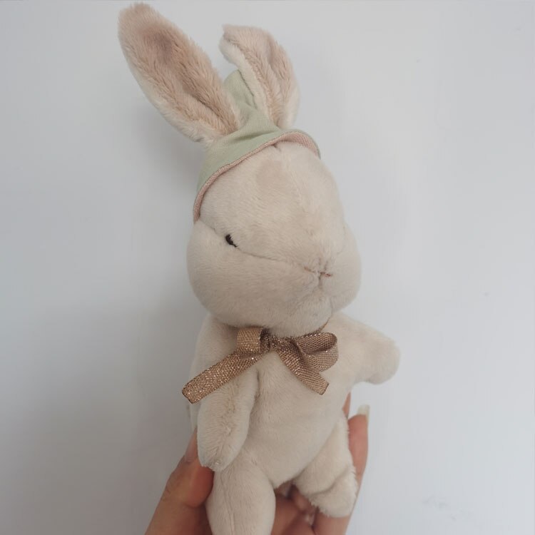 Kawaii Bunny Plushies with Colorbox Cute Handmad Rabbit Stuffed Toys For Newborn Baby Soft Bunny Dolls Gift For Easter Christmas