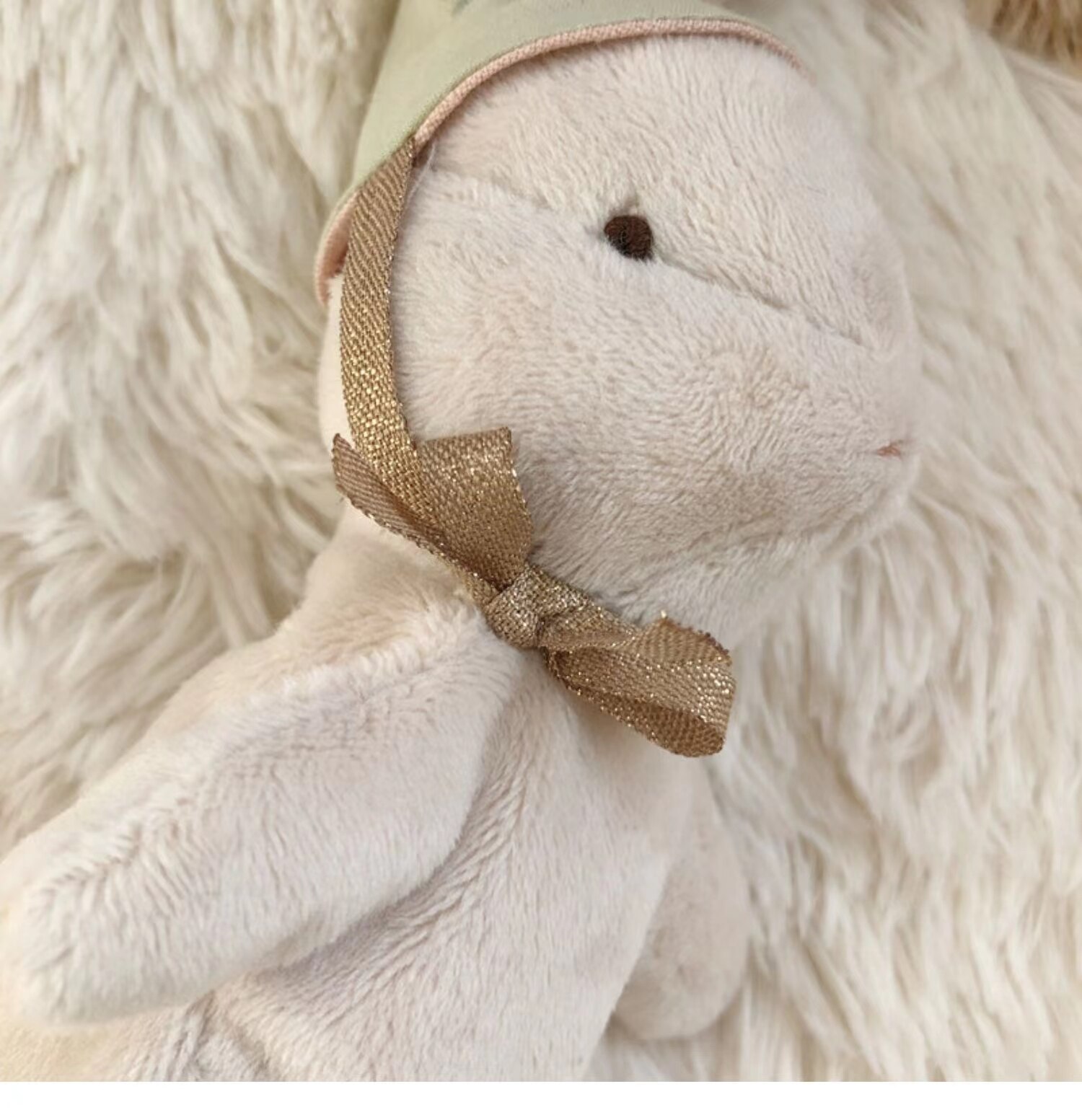 Kawaii Bunny Plushies with Colorbox Cute Handmad Rabbit Stuffed Toys For Newborn Baby Soft Bunny Dolls Gift For Easter Christmas