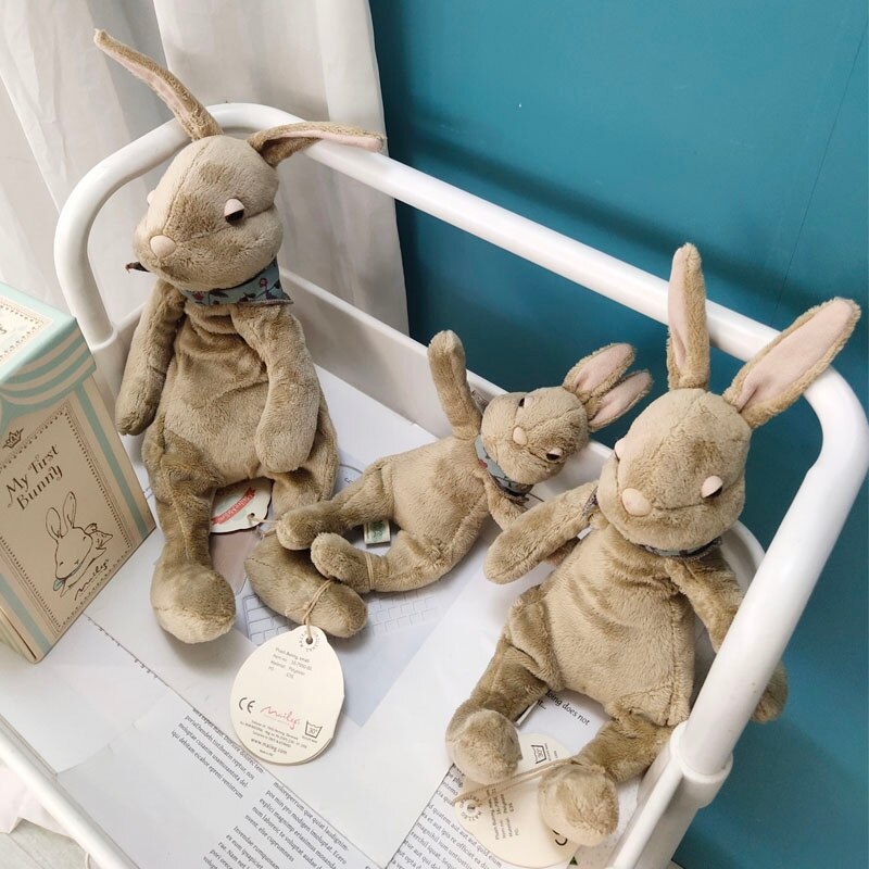 Kawaii Baby Rabbit Stuffed Toys For Infant Cute Cuddling Sleeping Animal Dolls for Kid Handmade Soft Rabbit Plushie Easter Gifts Kawaii Baby Rabbit Stuffed Toys For Infant Cute Cuddling Sleeping Animal Dolls for Kid Handmade Soft Rabbit Plushie Easter Gifts