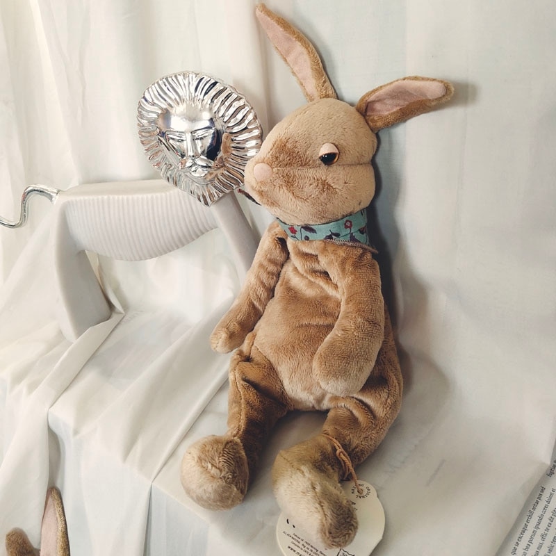 Kawaii Baby Rabbit Stuffed Toys For Infant Cute Cuddling Sleeping Animal Dolls for Kid Handmade Soft Rabbit Plushie Easter Gifts Kawaii Baby Rabbit Stuffed Toys For Infant Cute Cuddling Sleeping Animal Dolls for Kid Handmade Soft Rabbit Plushie Easter Gifts