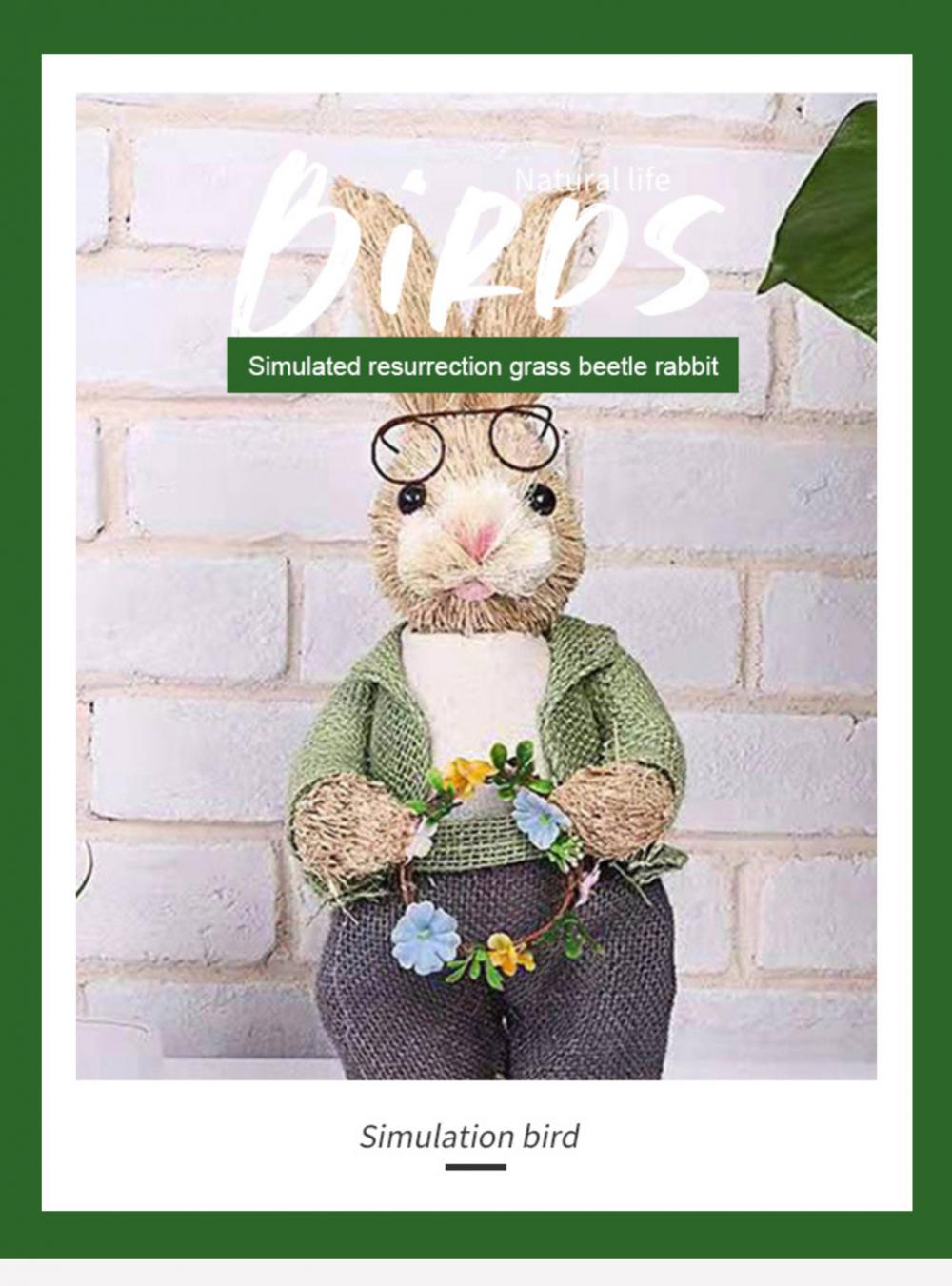 2023 Easter Bunny Craft Gnomes Doll Cute Cartoon Easter Rabbit Faceless Toy Home Room Festival Decor Ornaments Photography Props