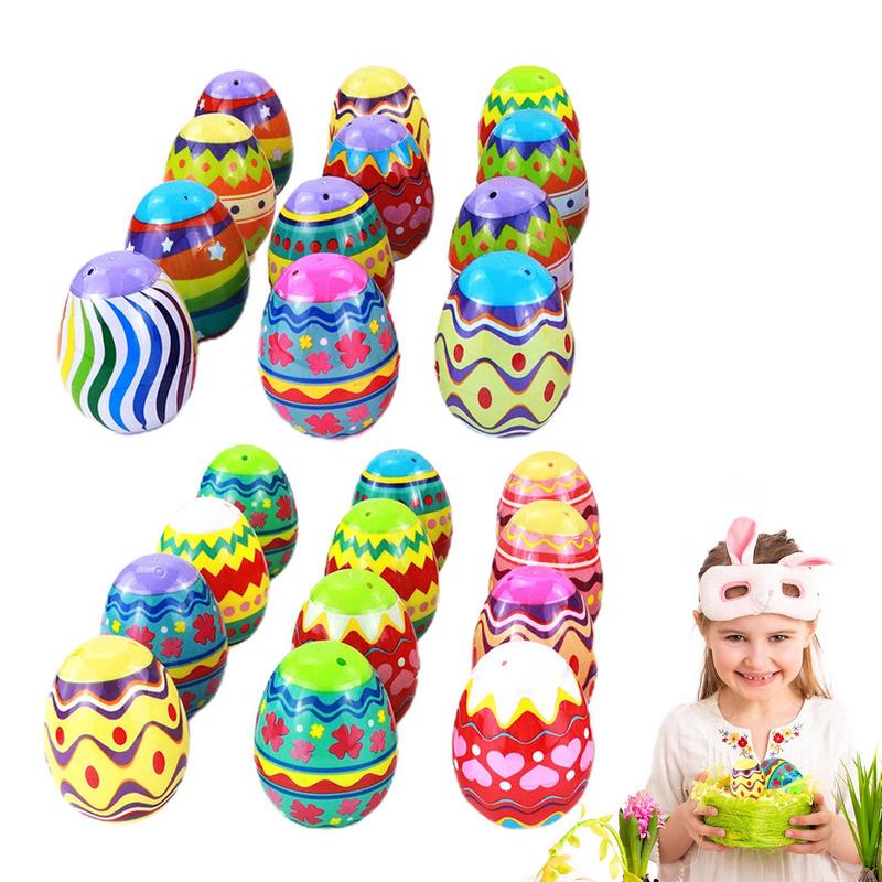 24 adet çocuk paskalya yumurta seti doldurulabilir şeker çikolata paskalya renkli yumurta çocuk oyuncakları ödül tatil hediyeler paskalya dekorasyonu 2023 24 adet çocuk paskalya yumurta seti doldurulabilir şeker çikolata paskalya renkli yumurta çocuk oyuncakları ödül tatil hediyeler paskalya dekorasyonu 2023