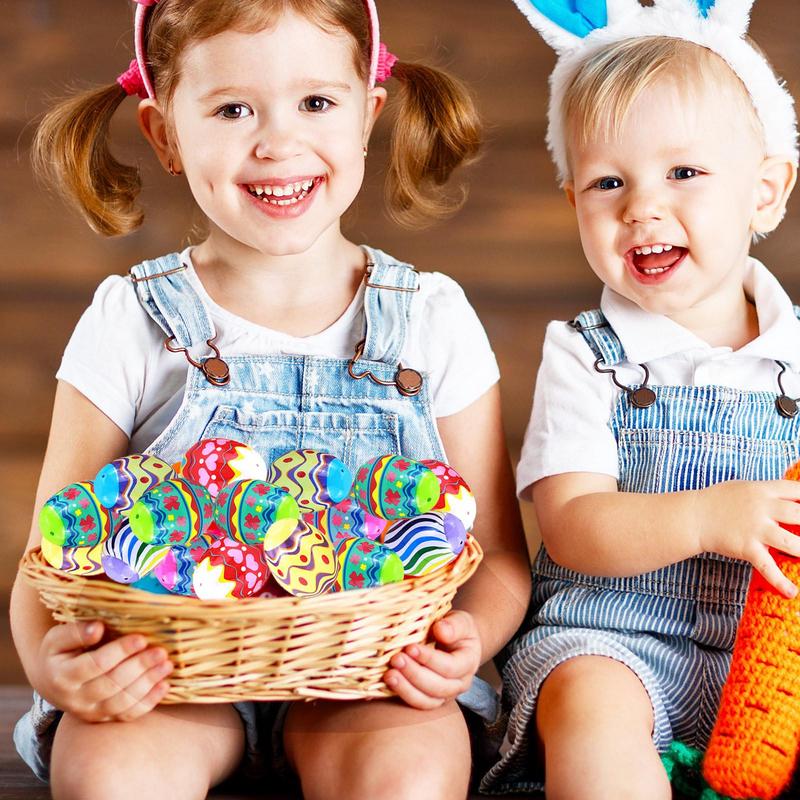 24 adet çocuk paskalya yumurta seti doldurulabilir şeker çikolata paskalya renkli yumurta çocuk oyuncakları ödül tatil hediyeler paskalya dekorasyonu 2023 24 adet çocuk paskalya yumurta seti doldurulabilir şeker çikolata paskalya renkli yumurta çocuk oyuncakları ödül tatil hediyeler paskalya dekorasyonu 2023