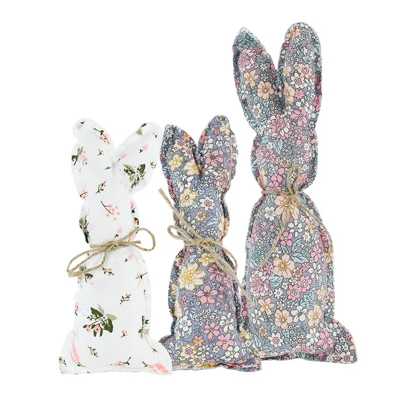 Yeni paskalya dekorasyonu bez sanat tavşan s&uuml;sleri paskalya tavşanı tatil parti &ccedil;ocuk oyuncakları hediyeler dekorasyon DIY Craft ev gere&ccedil;leri