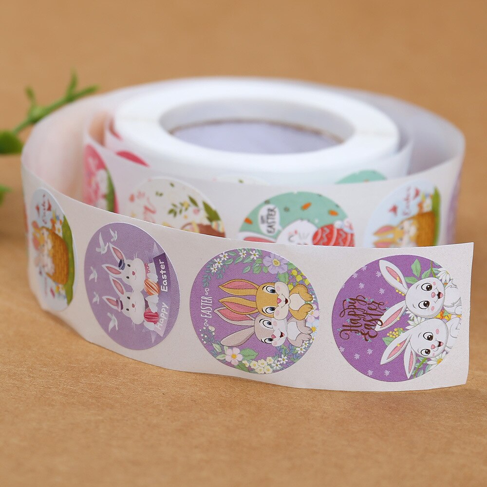 100-500 adet 2.5cm paskalya Sticker çocuklar mutlu paskalya tavşanı yumurta karikatür hediye sızdırmazlık etiketleri kağıt etiket bahar parti dekorasyon 100-500 adet 2.5cm paskalya Sticker çocuklar mutlu paskalya tavşanı yumurta karikatür hediye sızdırmazlık etiketleri kağıt etiket bahar parti dekorasyon