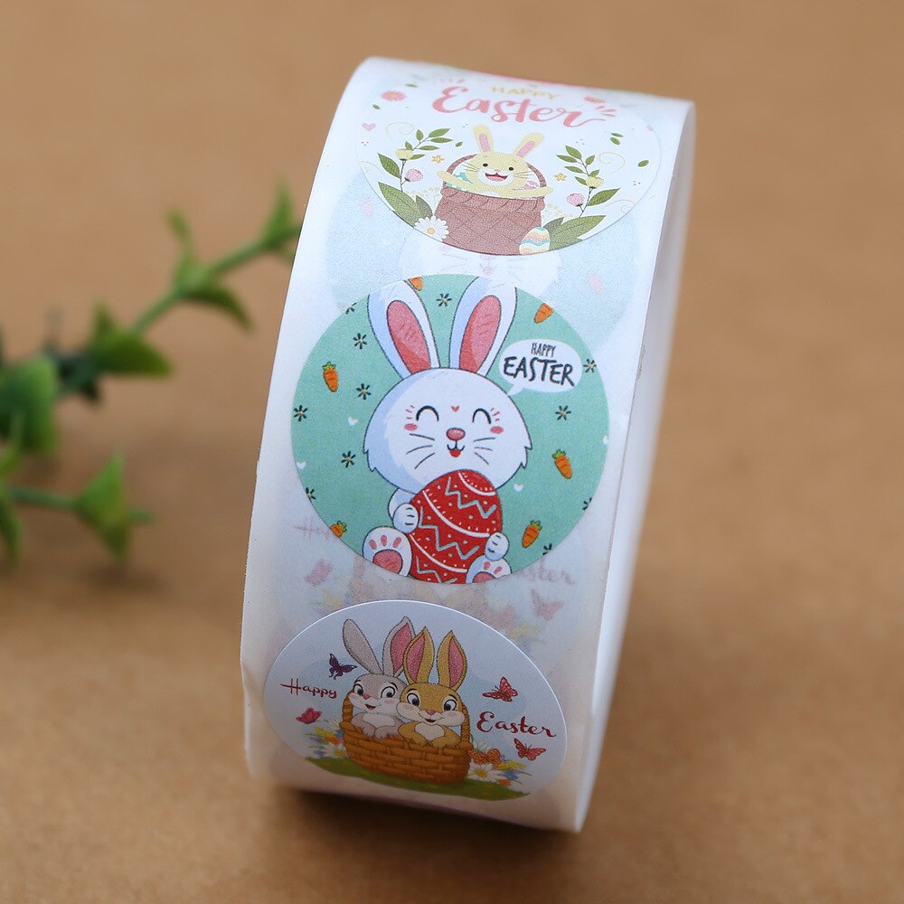 100-500 adet 2.5cm paskalya Sticker çocuklar mutlu paskalya tavşanı yumurta karikatür hediye sızdırmazlık etiketleri kağıt etiket bahar parti dekorasyon 100-500 adet 2.5cm paskalya Sticker çocuklar mutlu paskalya tavşanı yumurta karikatür hediye sızdırmazlık etiketleri kağıt etiket bahar parti dekorasyon