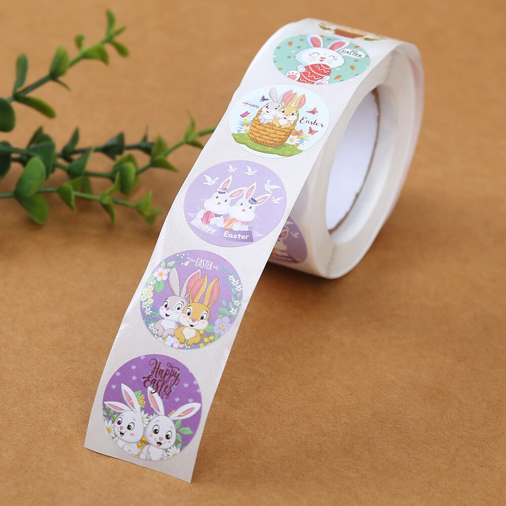 100-500 adet 2.5cm paskalya Sticker çocuklar mutlu paskalya tavşanı yumurta karikatür hediye sızdırmazlık etiketleri kağıt etiket bahar parti dekorasyon 100-500 adet 2.5cm paskalya Sticker çocuklar mutlu paskalya tavşanı yumurta karikatür hediye sızdırmazlık etiketleri kağıt etiket bahar parti dekorasyon