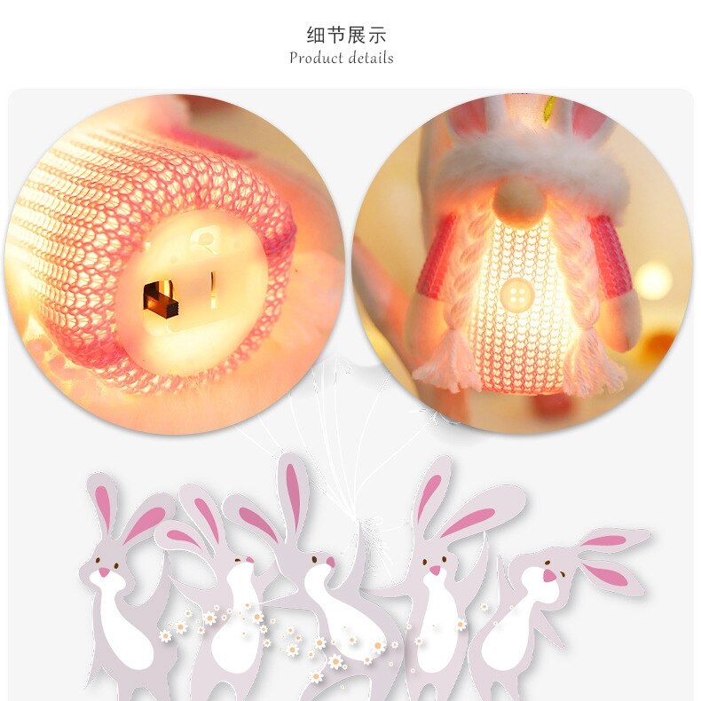 Paskalya yüzsüz Gnome Bunny ışıkları İsveççe tavşan Tomte bahar tatil ev partisi süslemeleri paskalya hediyeler paskalya süslemeleri Paskalya yüzsüz Gnome Bunny ışıkları İsveççe tavşan Tomte bahar tatil ev partisi süslemeleri paskalya hediyeler paskalya süslemeleri