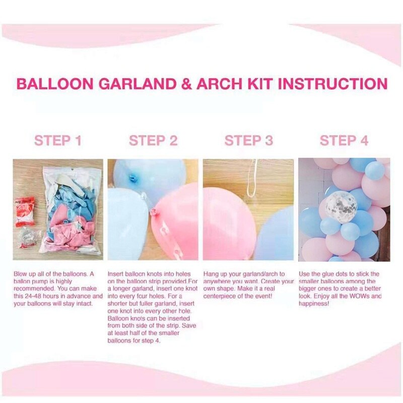 Mavi metalik balonlar Garland kiti altın konfeti balon kemer doğum g&uuml;n&uuml; partisi dekorasyon &ccedil;ocuklar d&uuml;ğ&uuml;n doğum g&uuml;n&uuml; bebek duş &ccedil;ocuk