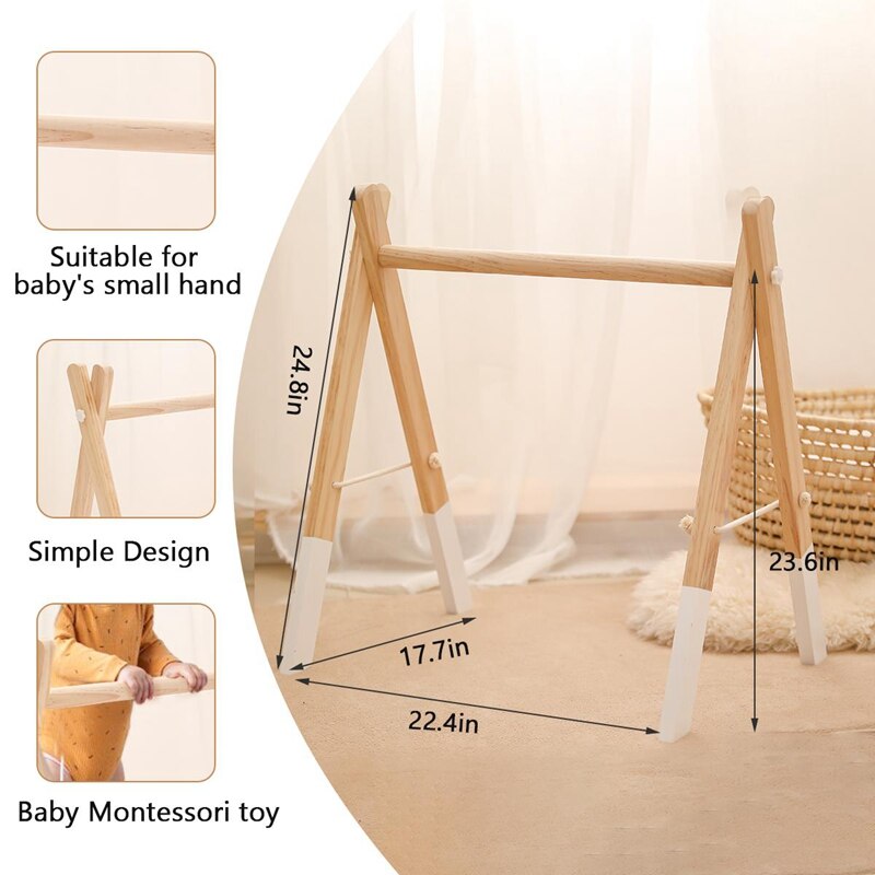 1Set Baby Fitness Frames Wooden Rattle Toys Baby Activity Gym Mobile Suspension Baby Room Decoration Newborn Baby Accessories 1Set Baby Fitness Frames Wooden Rattle Toys Baby Activity Gym Mobile Suspension Baby Room Decoration Newborn Baby Accessories