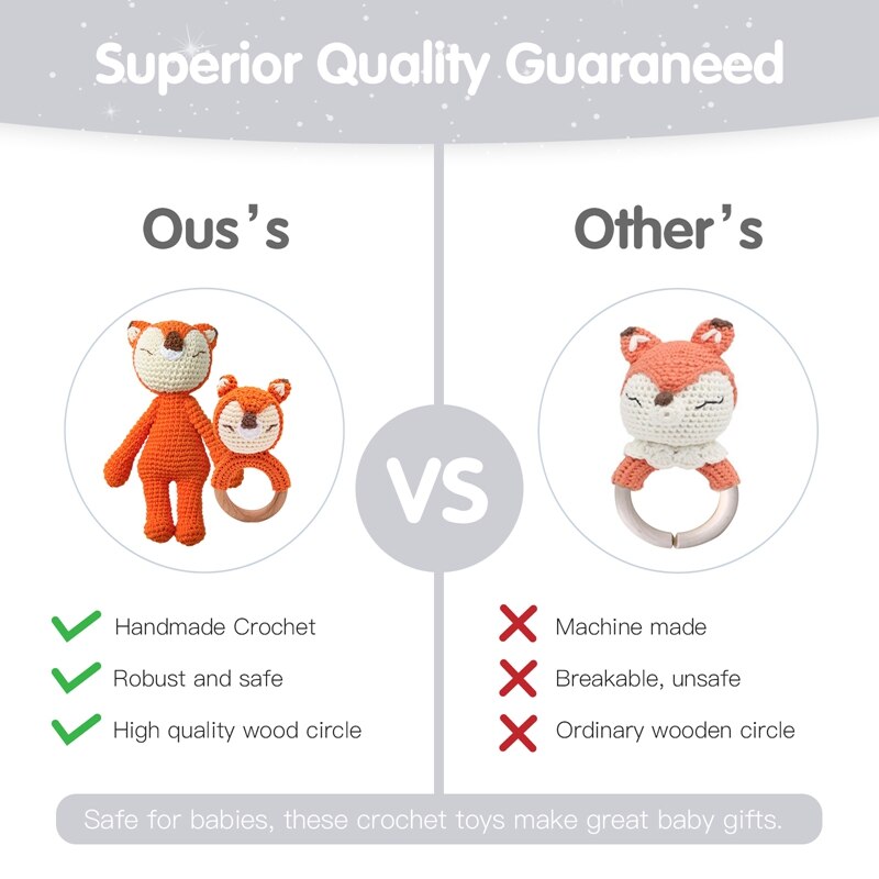 Baby Toy Crochet Qnimal Toys Animal Doll Animal Crochet Rattle Toy Crib Product Baby Comfort Toy Baby Gift Crib Decoration Baby Toy Crochet Qnimal Toys Animal Doll Animal Crochet Rattle Toy Crib Product Baby Comfort Toy Baby Gift Crib Decoration