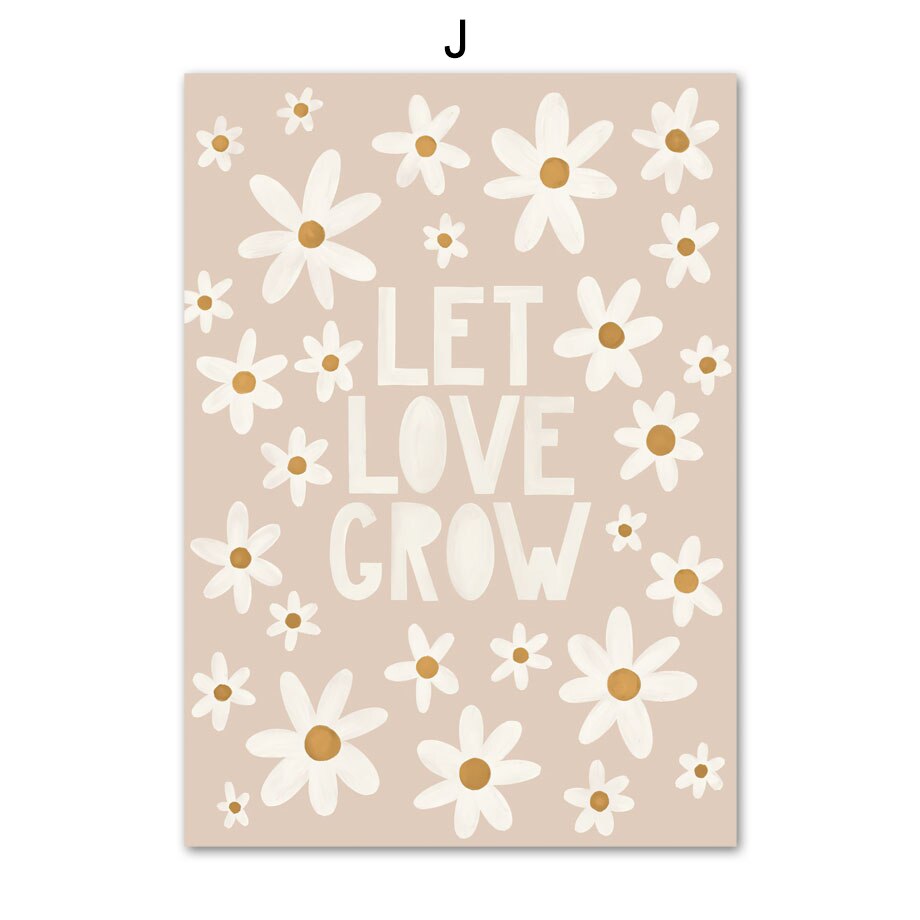 Boho Cartoon Rabbit Mouse Goose Nurser Wall Art Canvas Painting Nordic Retro Poster And Prints Wall Picture Baby Kids Room Decor