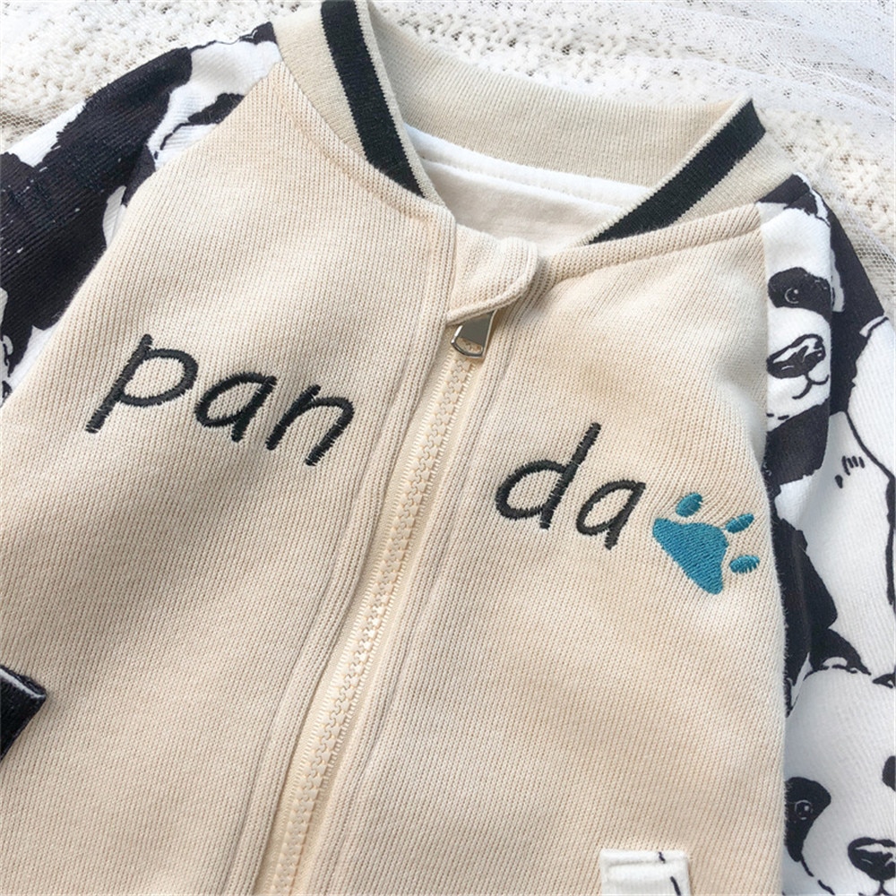 Autumn Winter Baby Clothing Dog Printed Baby Rompers Baby Boy Clothes Zipper Newborns cute Infant Jumpsuit Cartoon Kids Costume Autumn Winter Baby Clothing Dog Printed Baby Rompers Baby Boy Clothes Zipper Newborns cute Infant Jumpsuit Cartoon Kids Costume