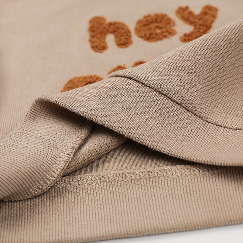 2023 Spring Baby Boys Clothes Cute Organic Cotton Sets Girls Long Sleeve Casual Sweatshirt+Pants 2pcs Kids Clothes Sports Suit