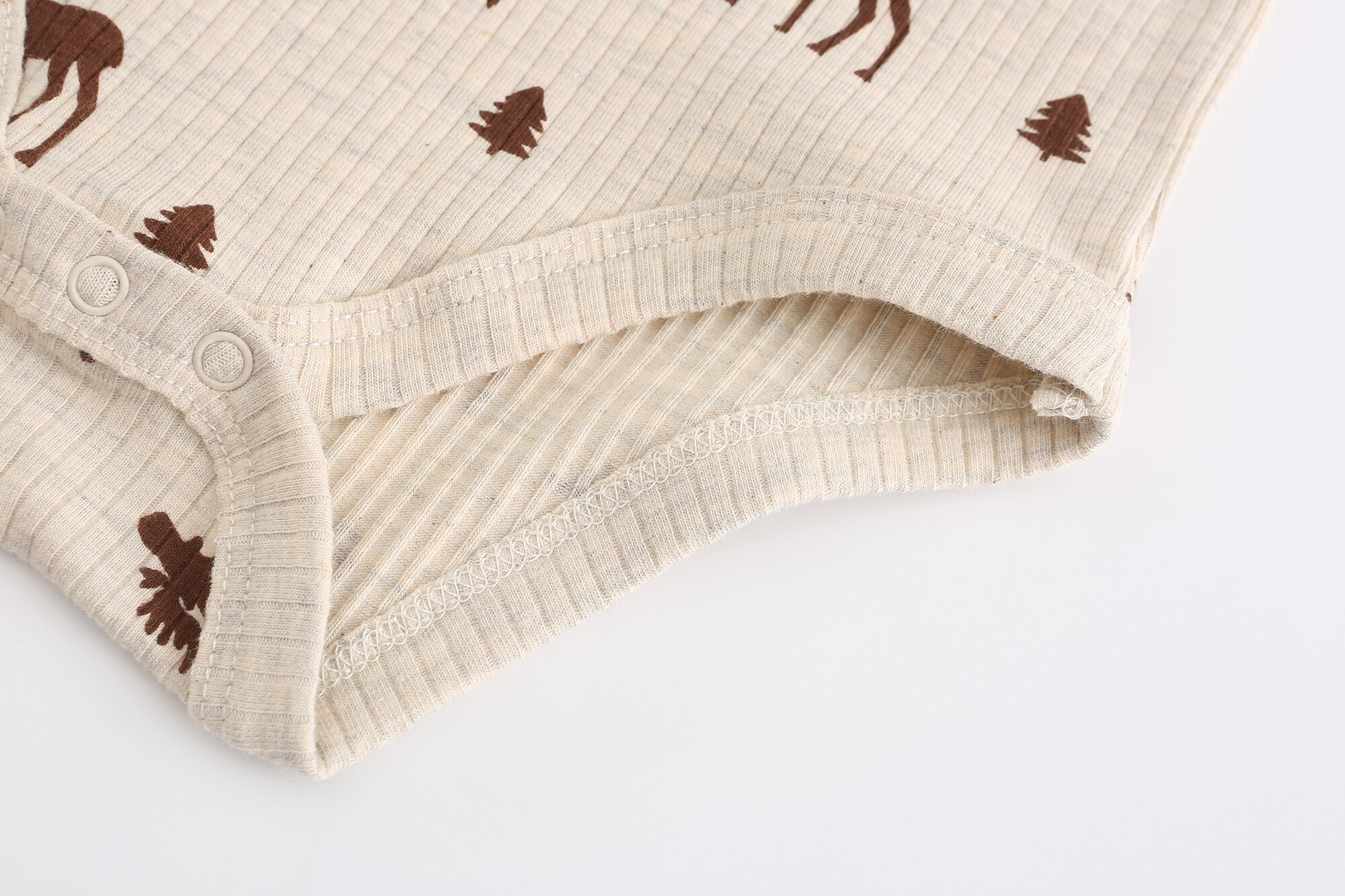 New Born Bodysuits 2023 Unisex 5Pieces Baby Girl Clothes Solid Color Cotton Baby Boy Clothes Set Cartoon Print Summer Bebes