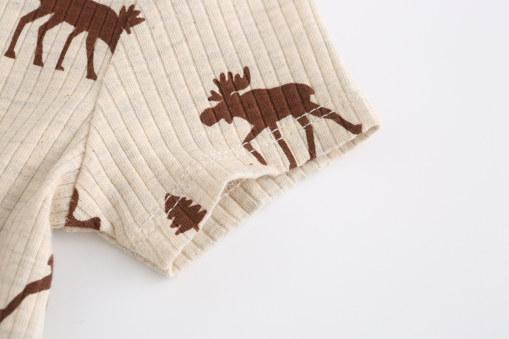 New Born Bodysuits 2023 Unisex 5Pieces Baby Girl Clothes Solid Color Cotton Baby Boy Clothes Set Cartoon Print Summer Bebes