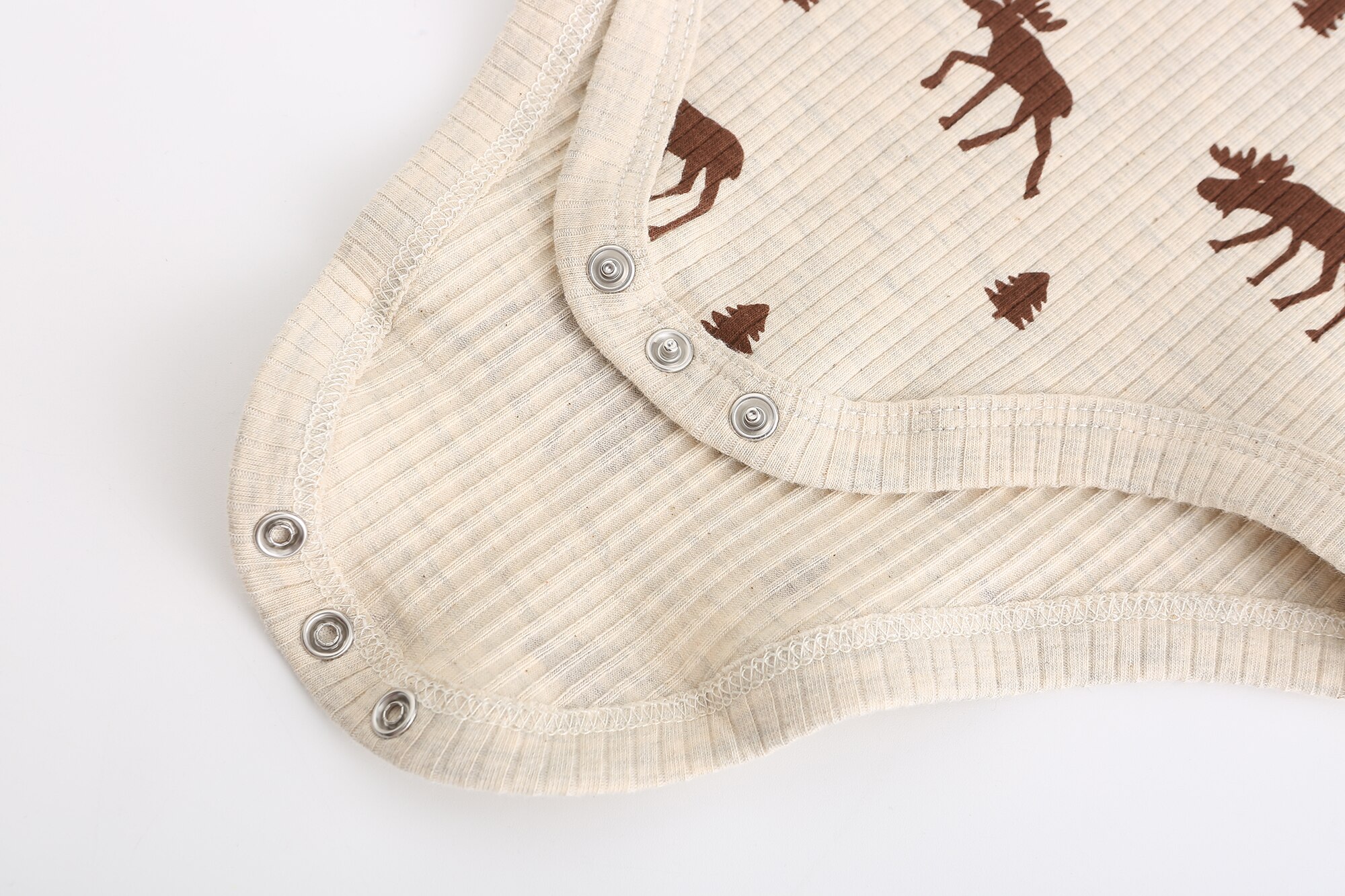 New Born Bodysuits 2023 Unisex 5Pieces Baby Girl Clothes Solid Color Cotton Baby Boy Clothes Set Cartoon Print Summer Bebes