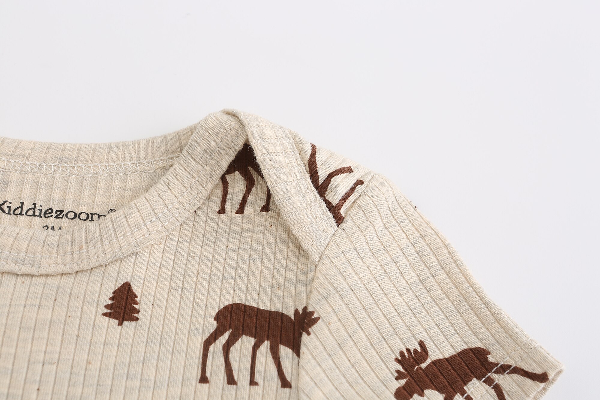 New Born Bodysuits 2023 Unisex 5Pieces Baby Girl Clothes Solid Color Cotton Baby Boy Clothes Set Cartoon Print Summer Bebes