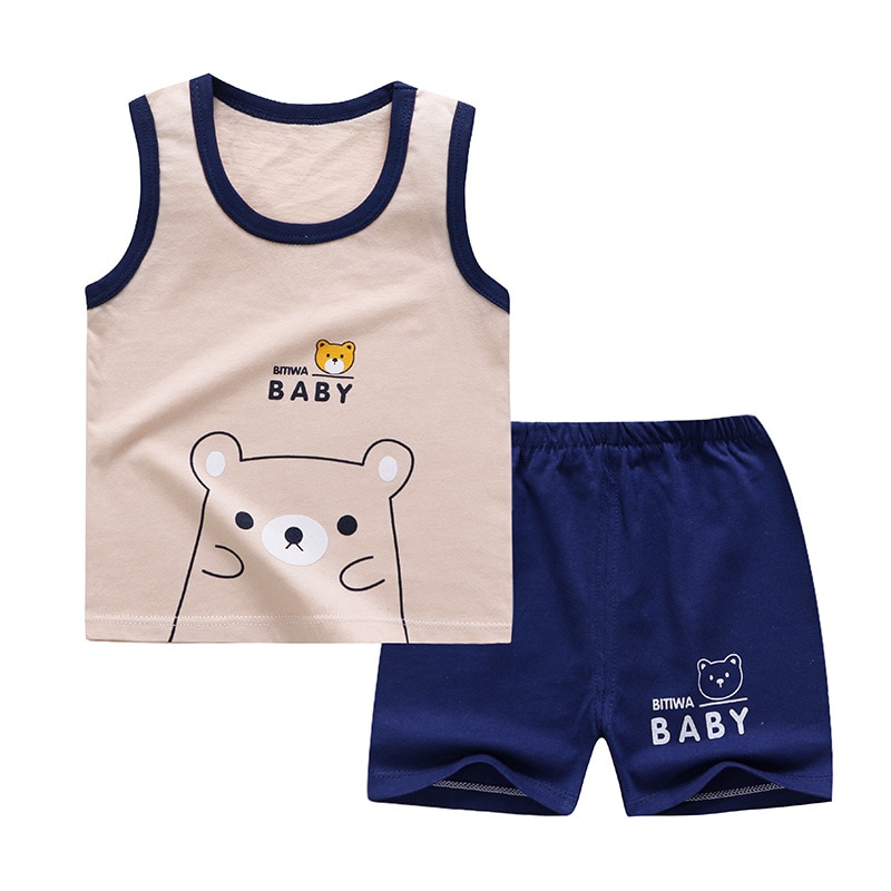 Baby Boy Clothes Casual Tracksuit Pure Cotton Clothing Summer Clothes For Babies T-shirts + Pants For Kids Sports Outfit Baby Boy Clothes Casual Tracksuit Pure Cotton Clothing Summer Clothes For Babies T-shirts + Pants For Kids Sports Outfit