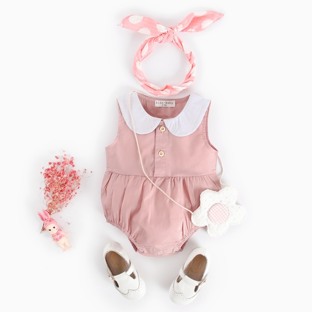 Sanlutoz Newborn Princess Baby Girls Bodysuits Cotton Baby Summer Clothing Cute Flowers Infant Clothes Sanlutoz Newborn Princess Baby Girls Bodysuits Cotton Baby Summer Clothing Cute Flowers Infant Clothes